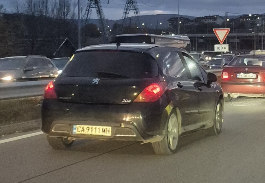 CA 9111 MH, Peugeot 308 1st gen 5-door Hatch (T7), 2007–2011