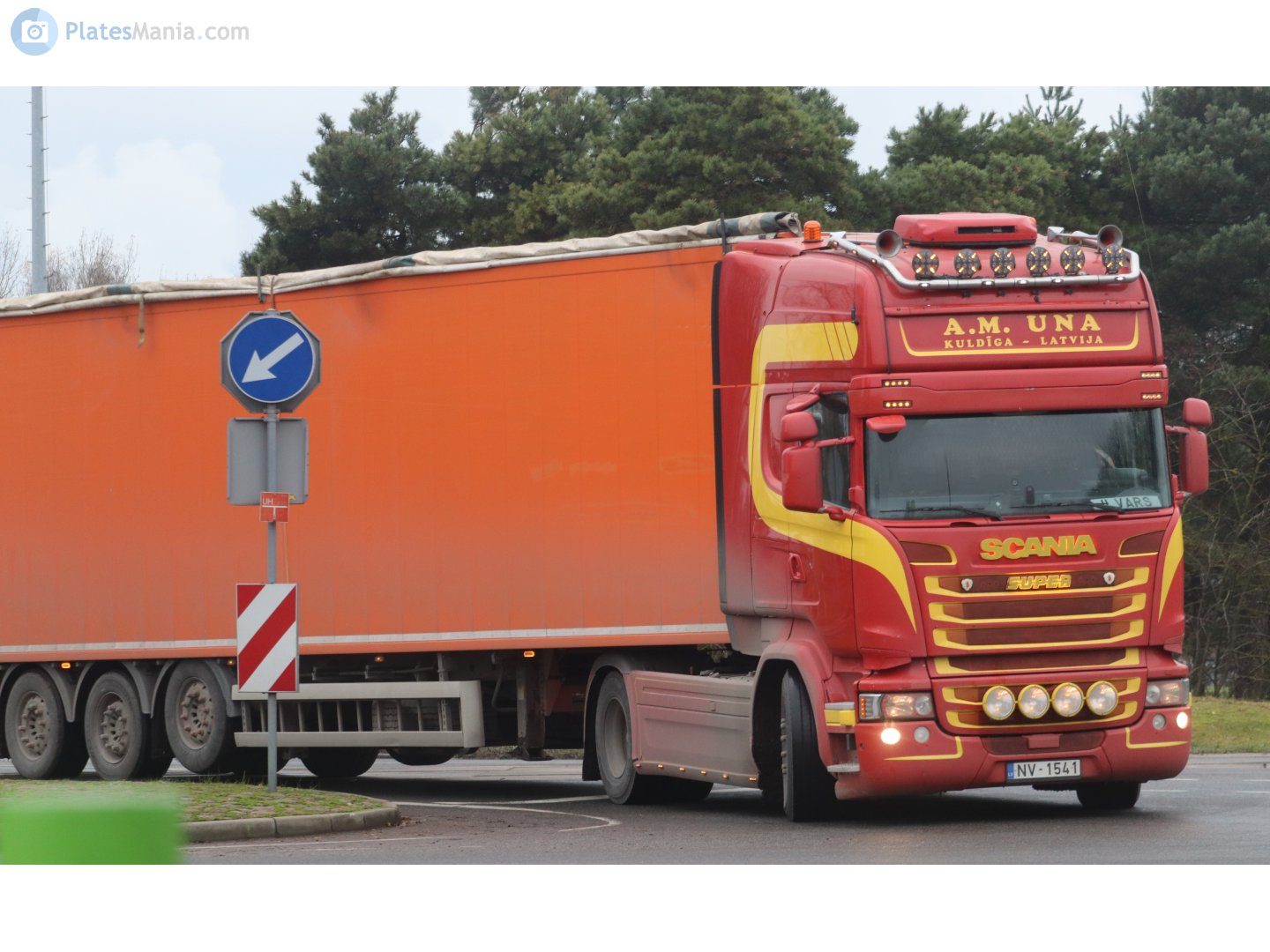 NV-1541, Scania R-Series 