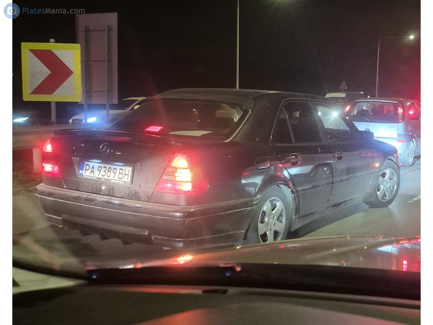 PA 9389 BH, Mercedes-Benz C-Klasse 1st gen Sedan (W202), 1993–2000