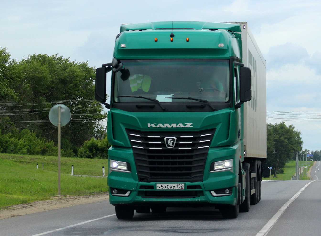 у 570 ау 152, KamAZ 5490 54901, 2017–