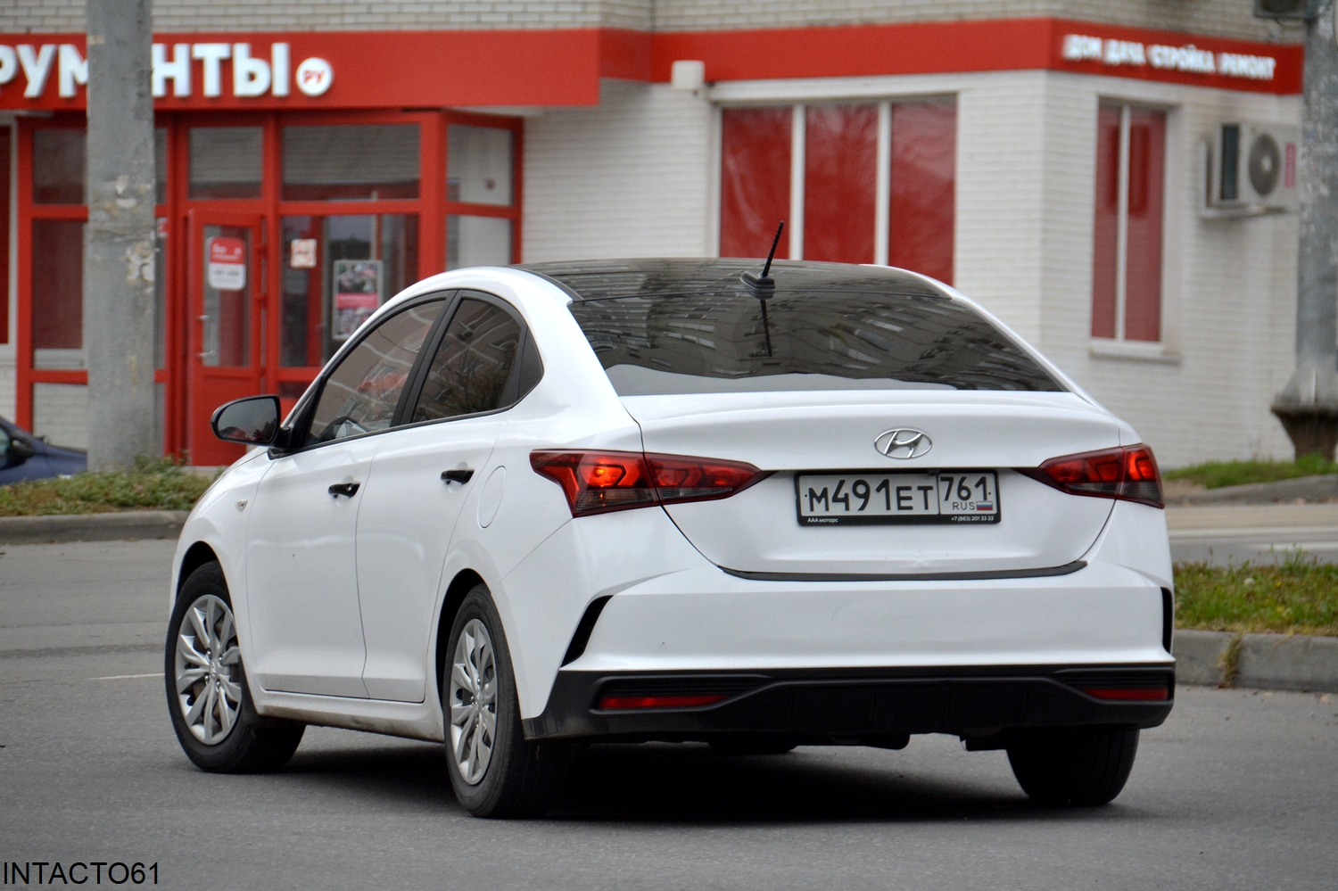 м 491 ет 761, Hyundai Solaris 2nd gen (HCR), facelift, 2020–2022 (Solaris HS for RU-market since 2024)