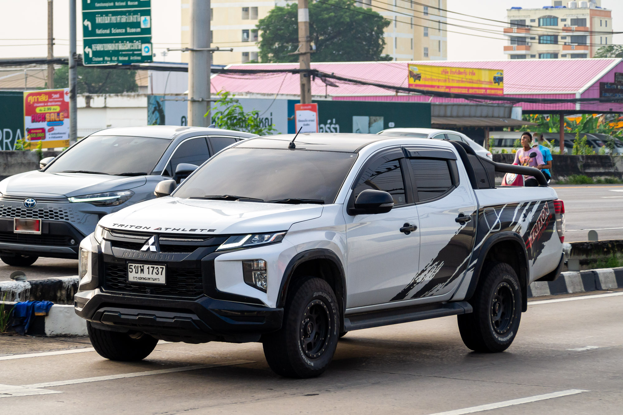 5ขฬ 1737, Mitsubishi Triton 5th gen (KJ/KK/KL), facelift, 2018–2023