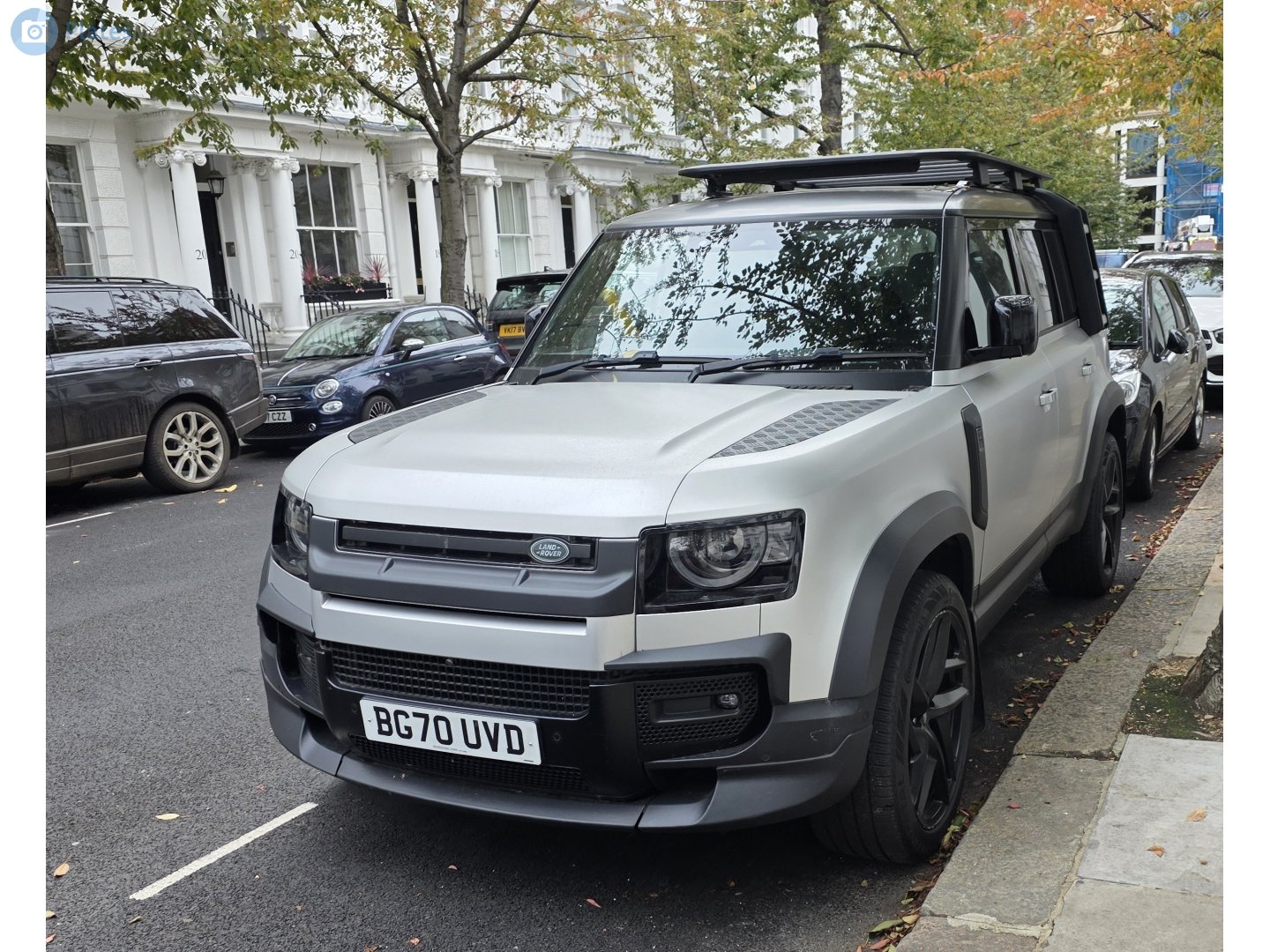 BG70UVD, Land Rover Defender 2nd gen 110