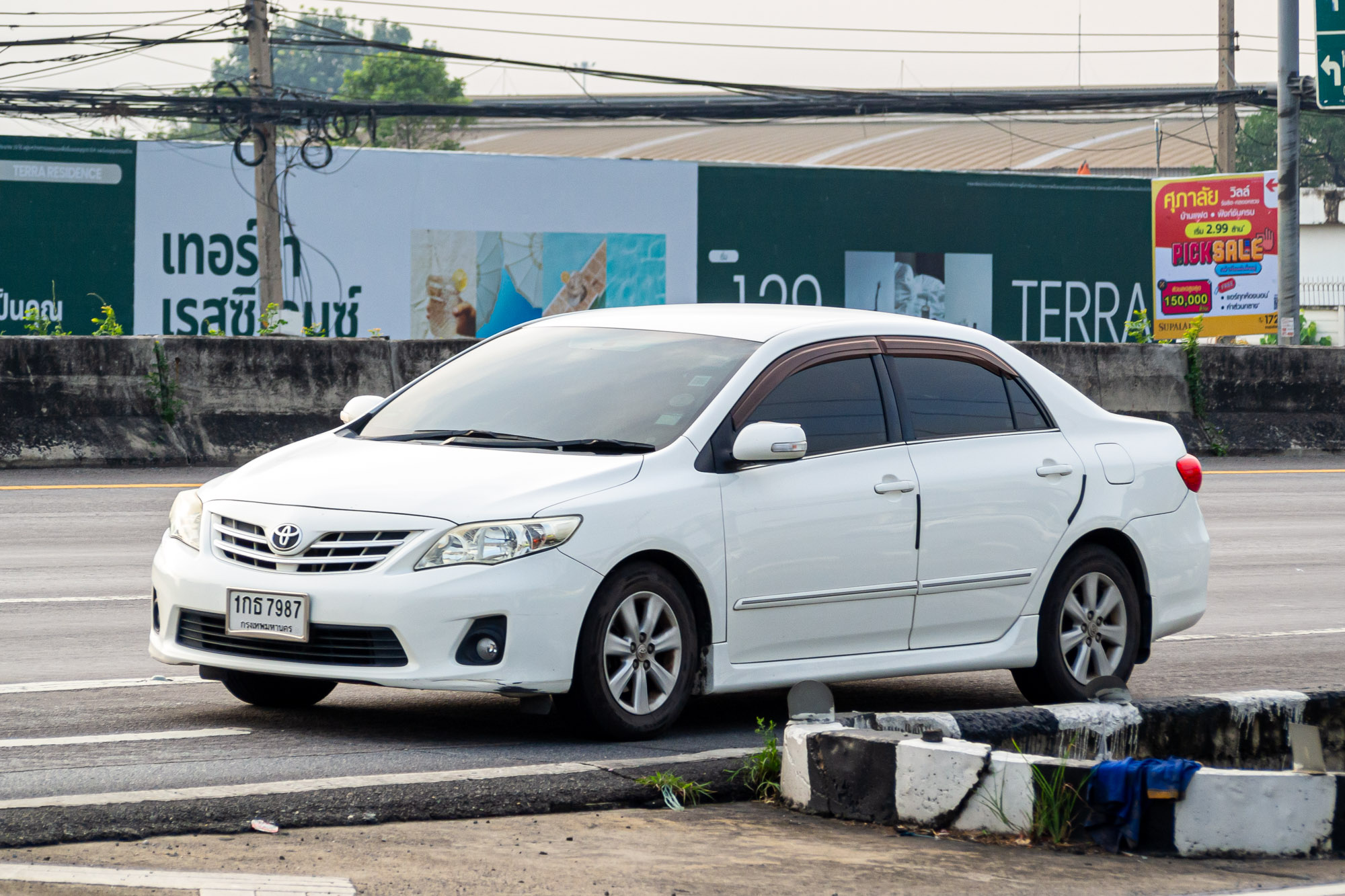 1กธ 7987, Toyota Corolla 10th gen (Altis) Sedan (E140/E150), 2006–2013 (–2020 for ZA-market)