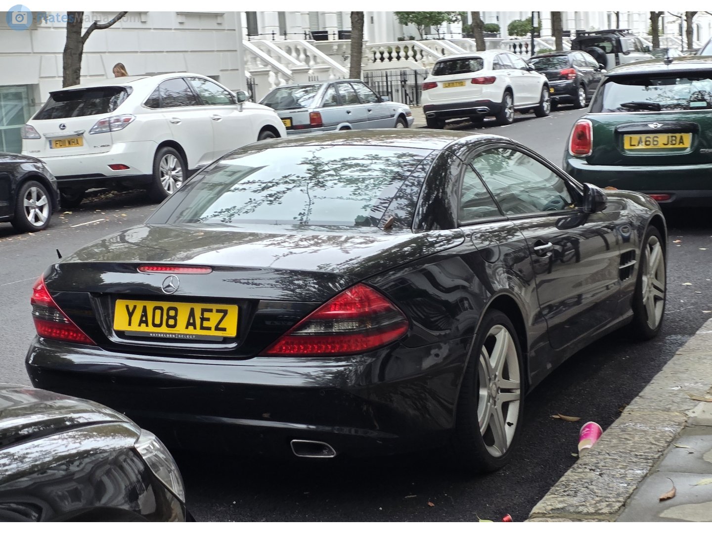 YA08AEZ, Mercedes-Benz SL-Klasse 5th gen (R230), facelift, 2008–2011