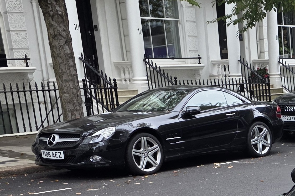 YA08AEZ, Mercedes-Benz SL-Klasse 5th gen (R230), facelift, 2008–2011