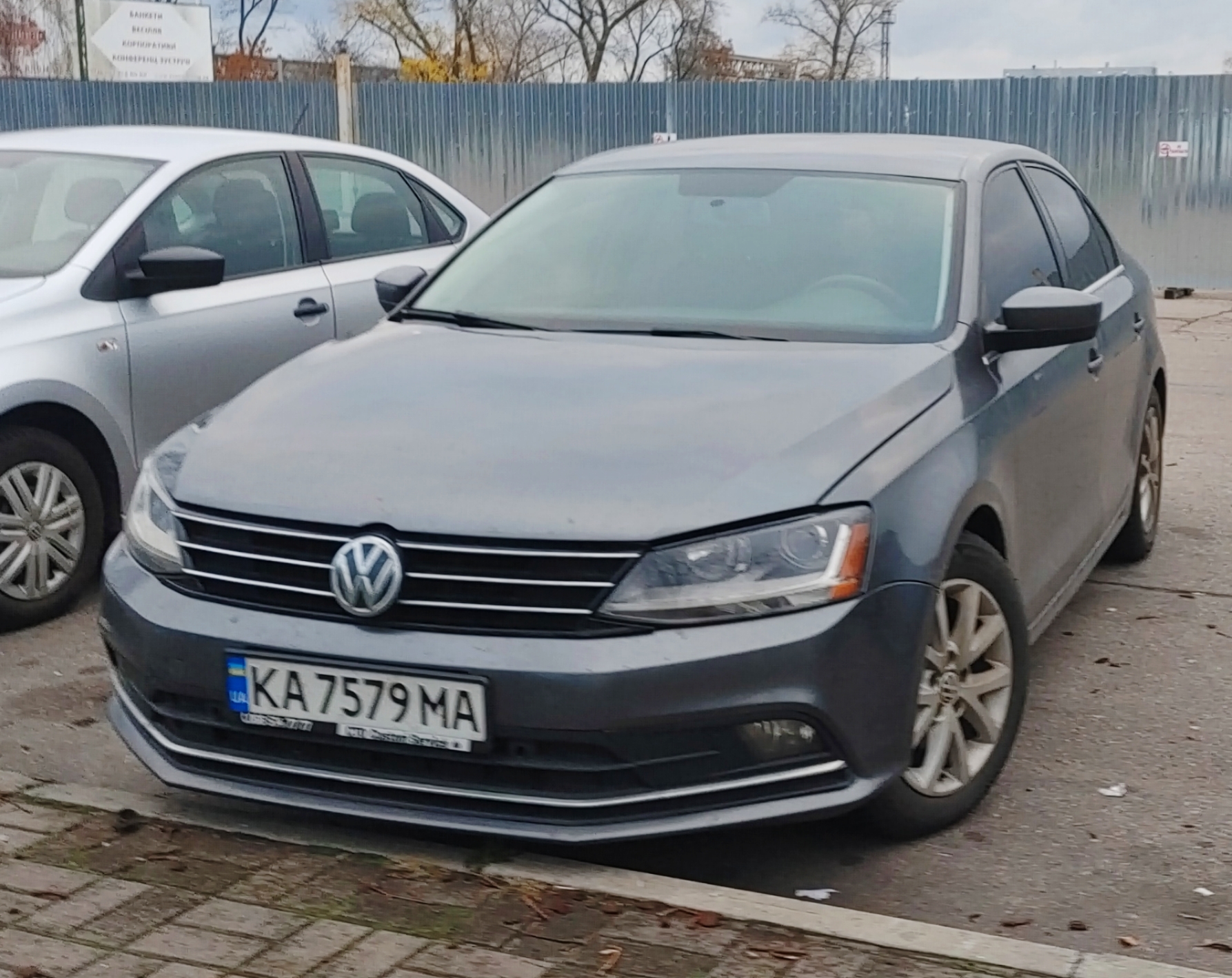 KA 7579 MA, Volkswagen Jetta 6th gen (1B), facelift, 2014–2018
