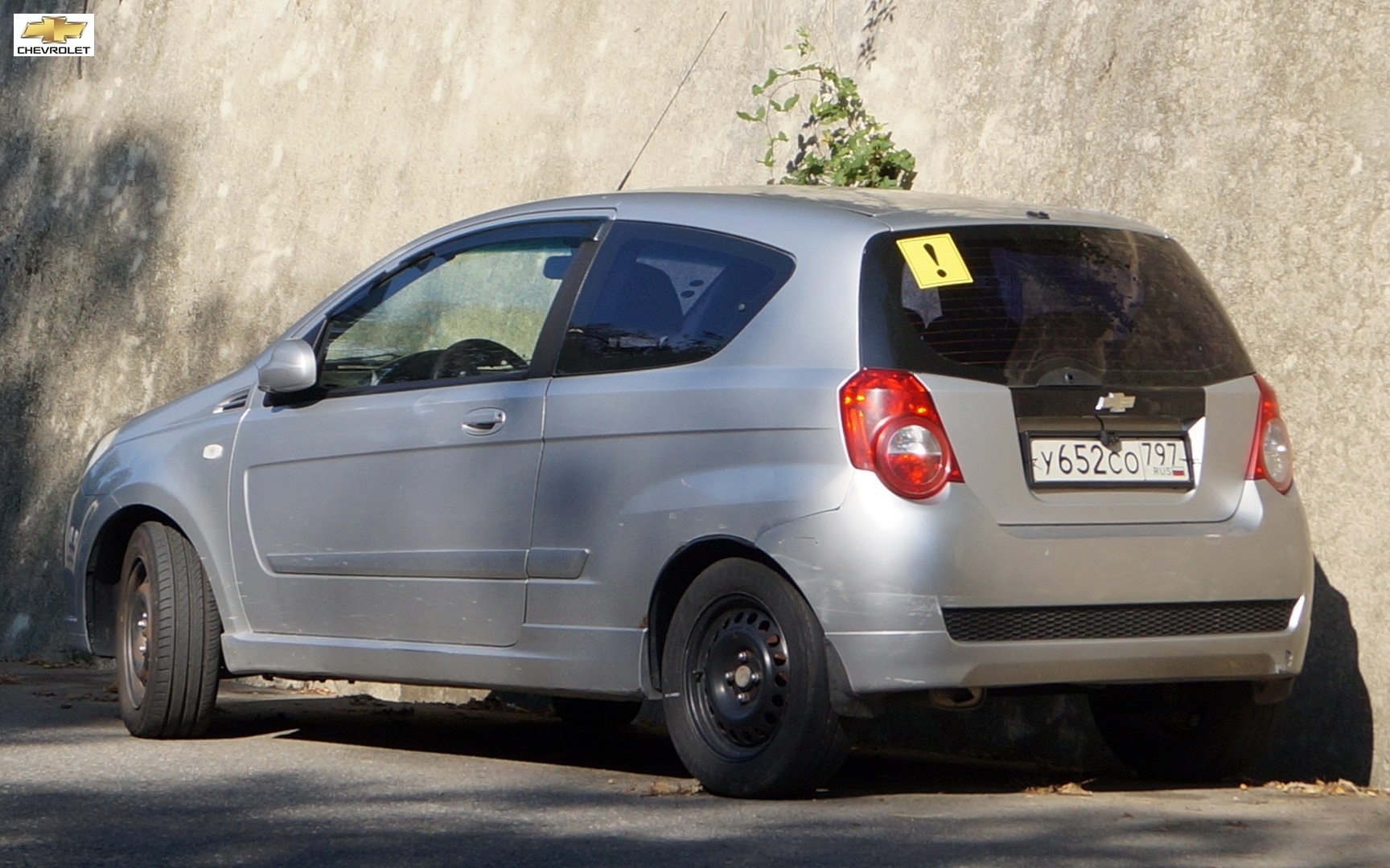 у 652 со 797, Chevrolet Aveo 1st gen 3-door Hatch (T250), facelift, 2008–2016