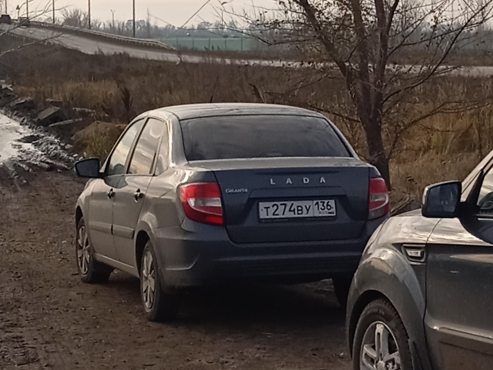 т 274 ву 136, Lada (VAZ) 2190 Granta 2190, facelift, 2018–