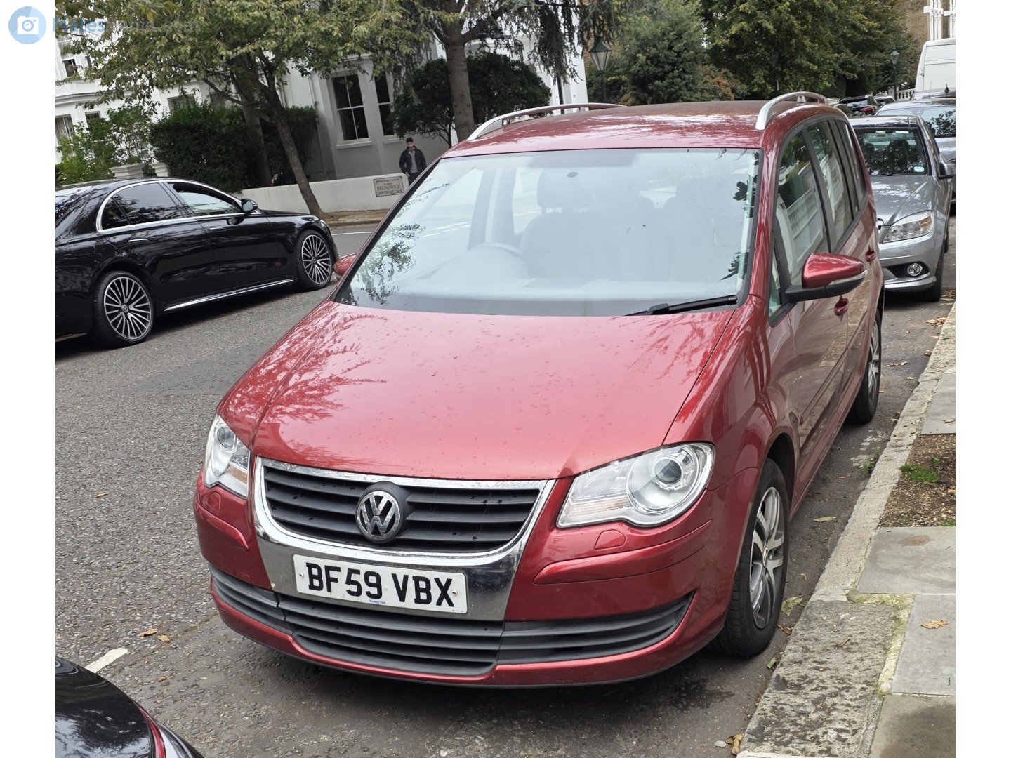 BF59VBX, Volkswagen Touran 1st gen (1T2), 1st facelift, 2006–2010