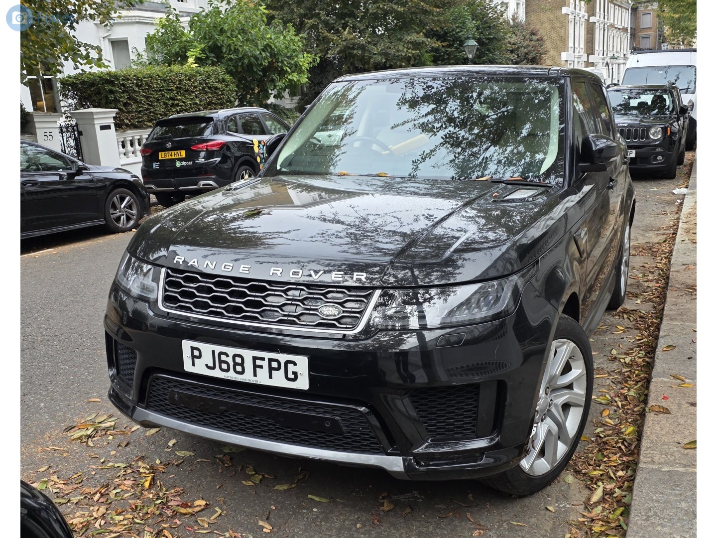 PJ68FPG, Land Rover Range Rover Sport 2nd gen (L494), facelift, 2017–2022