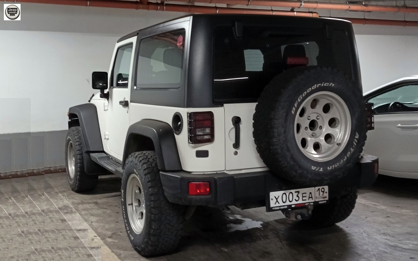 х 003 еа 19, Jeep Wrangler 3rd gen 3-door SUV (JK), 2006–2018