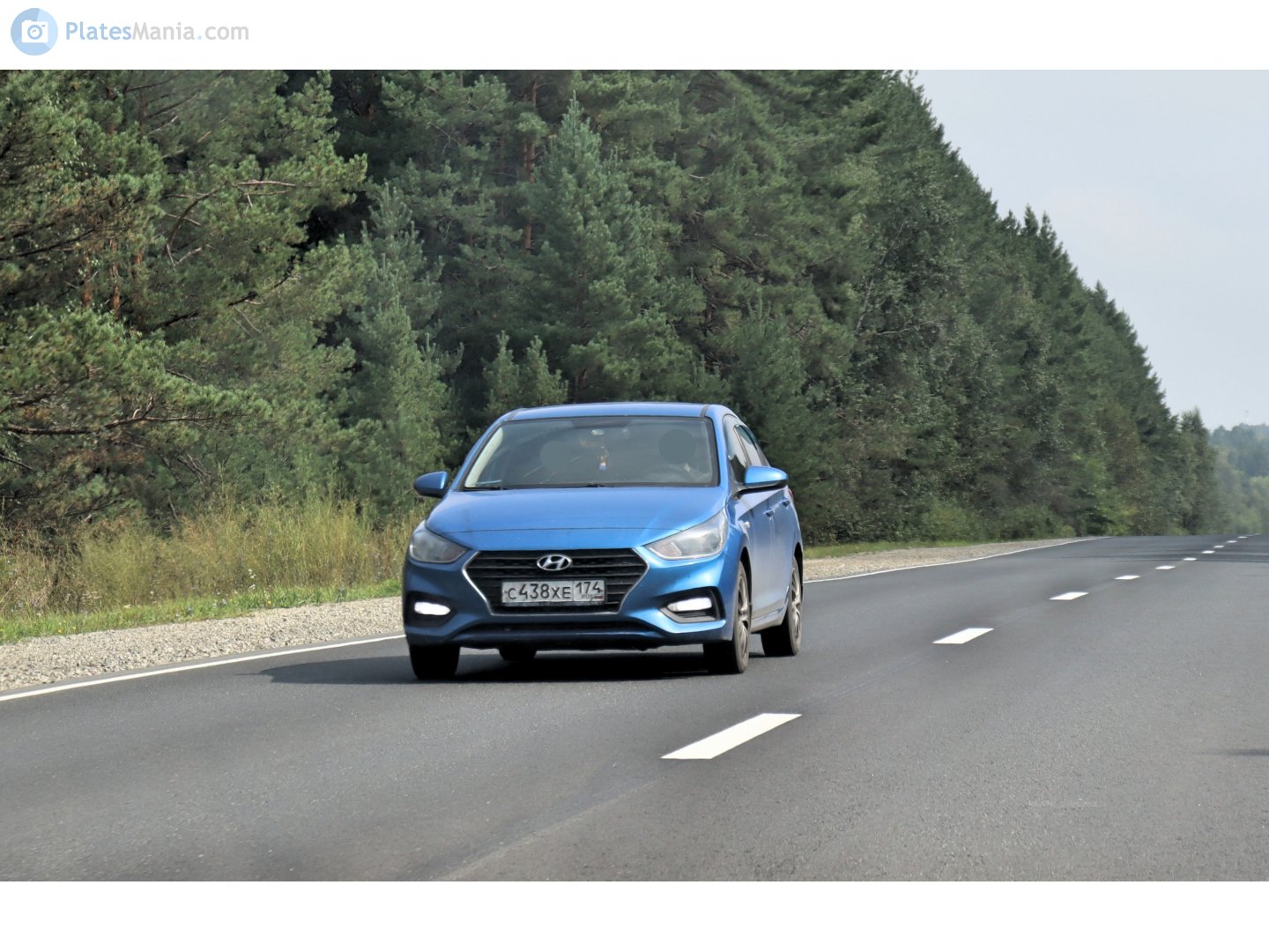 с 438 хе 174, Hyundai Solaris 2nd gen (HCR), 2017–2020