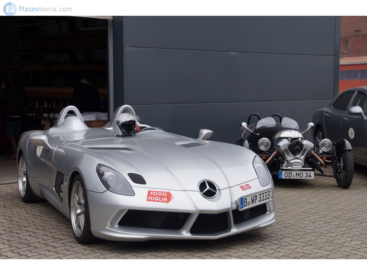 B WP 3333 (04/10), Mercedes-Benz SLR McLaren 1st gen (Stirling Moss) Speedster (Z199), 2009