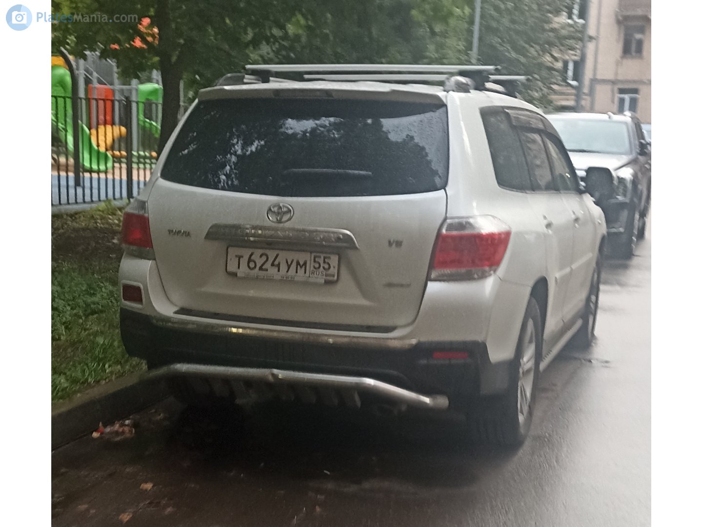 т 624 ум 55, Toyota Highlander 