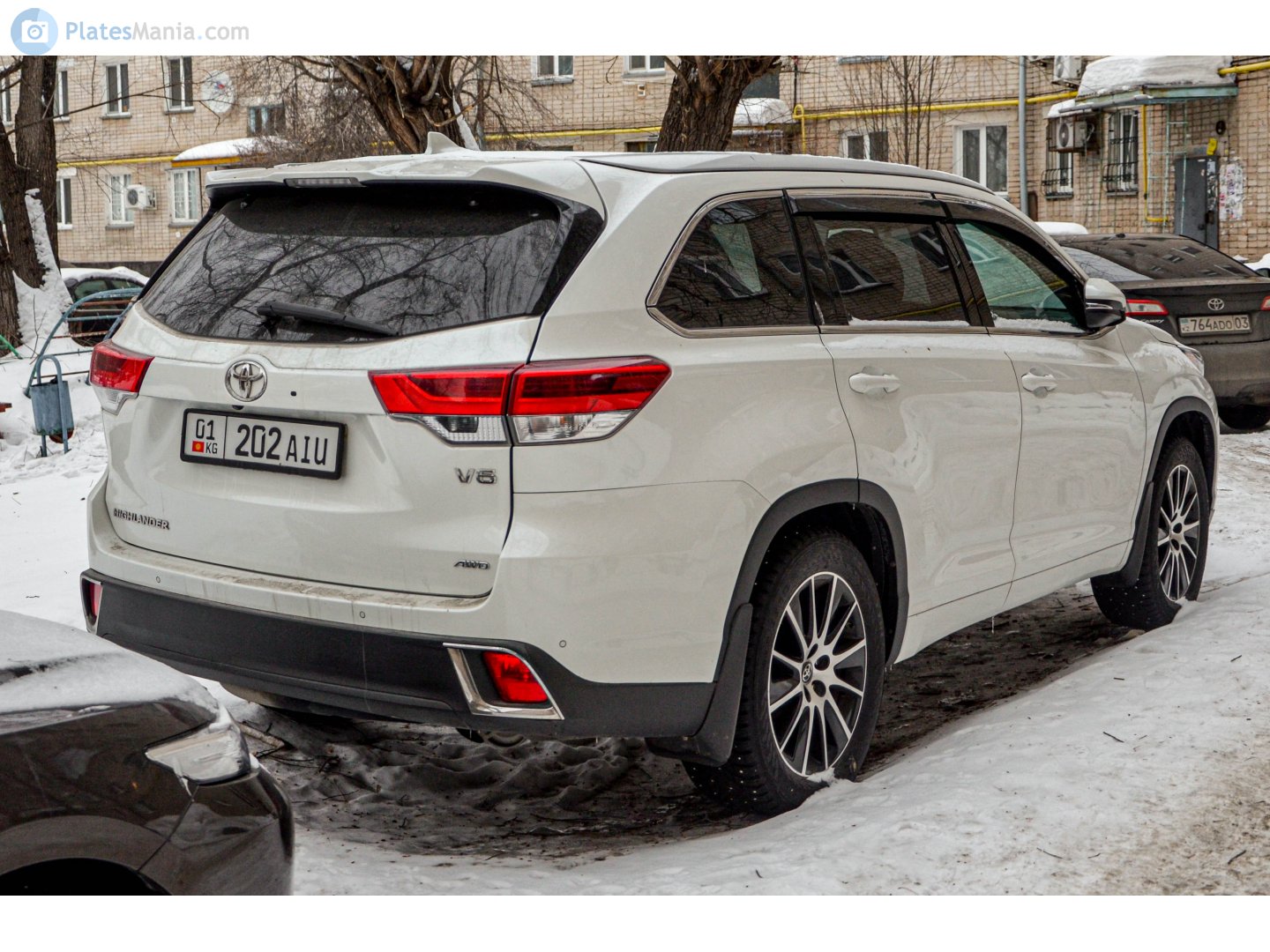 01 202 AIU, Toyota Highlander 3rd gen (XU50), facelift, 2016–2020