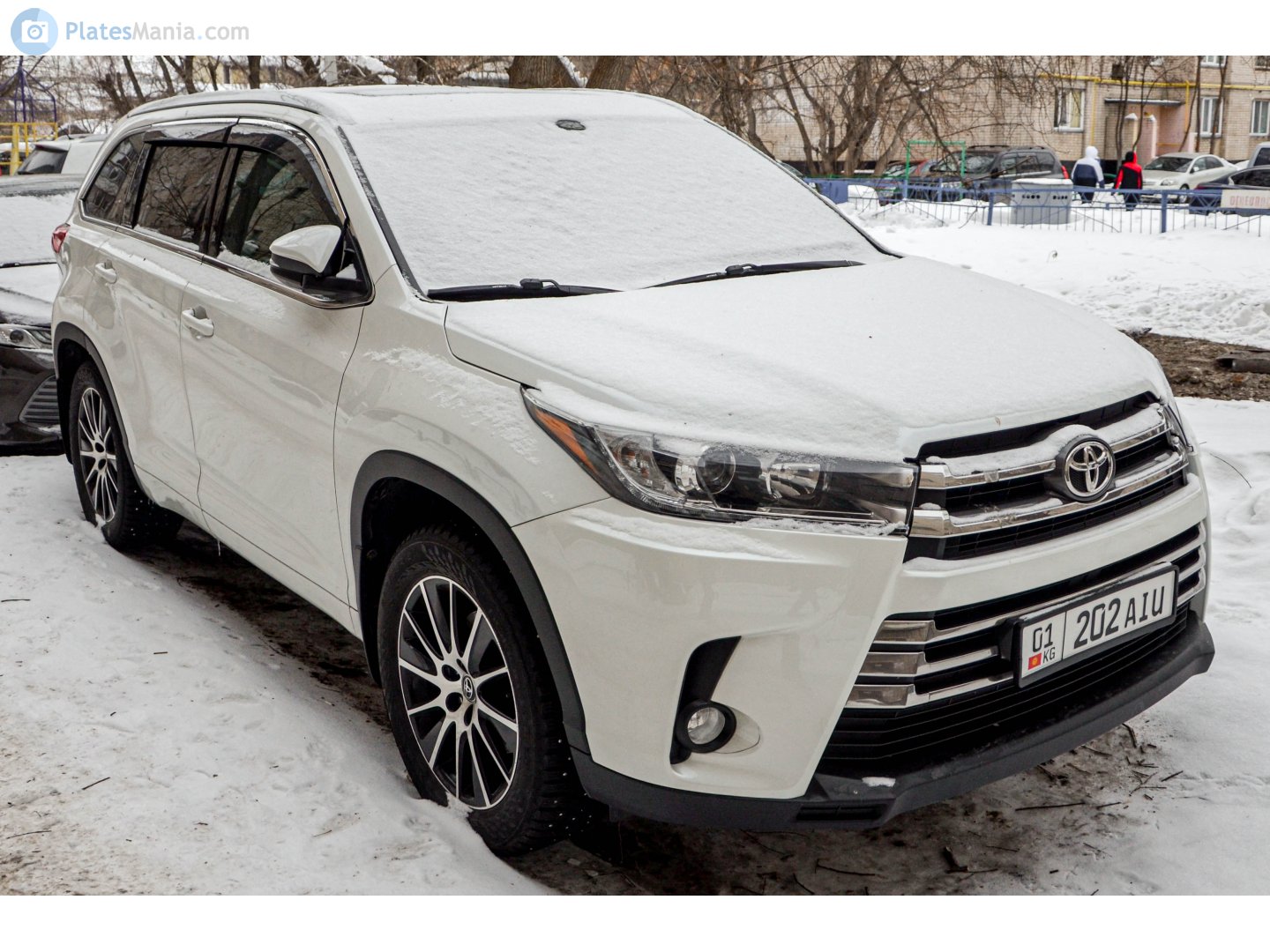 01 202 AIU, Toyota Highlander 3rd gen (XU50), facelift, 2016–2020