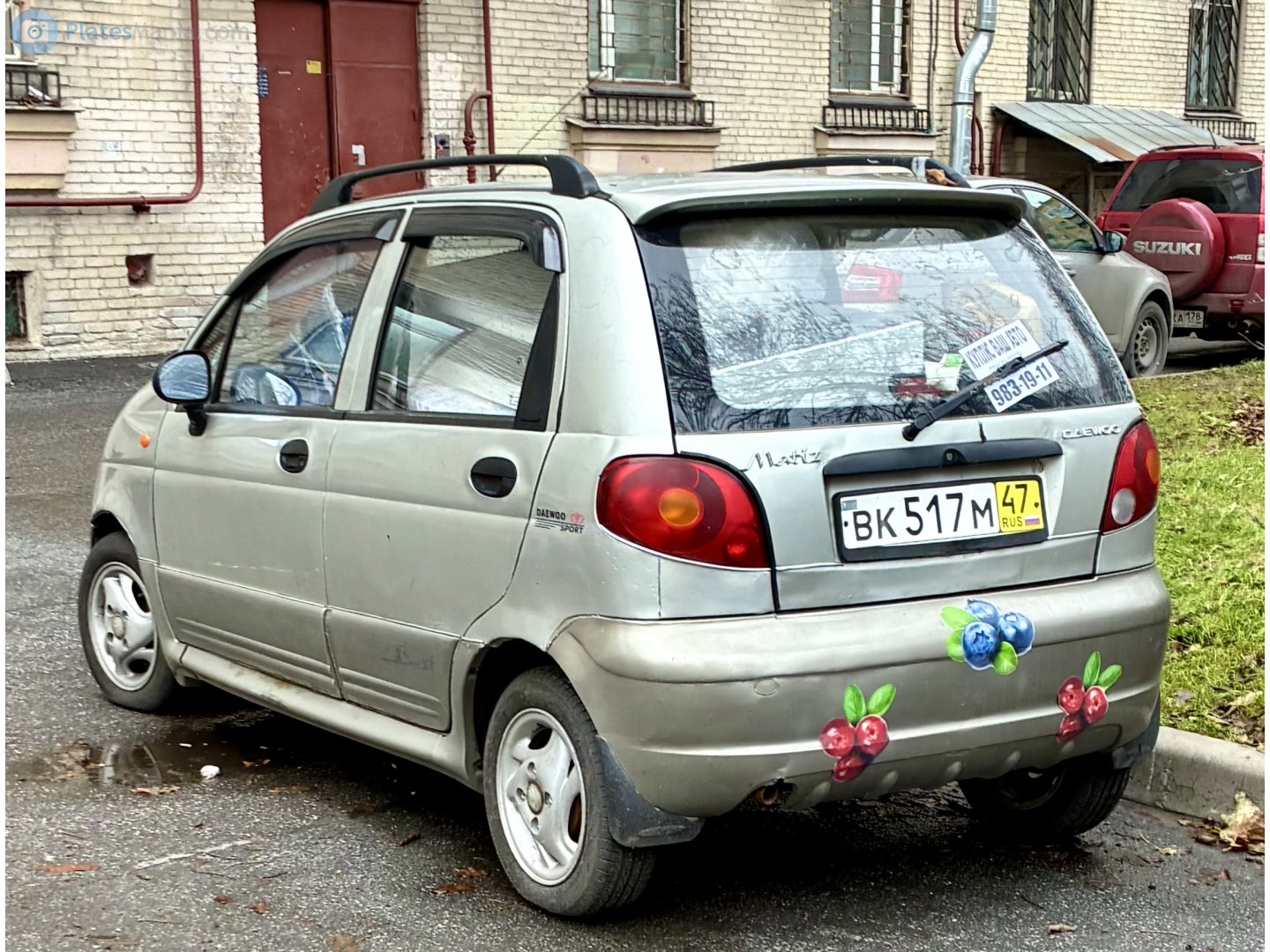 вк 517 м 47, Daewoo Matiz 1st gen (M150), facelift, 2000­–2011  (­–2015 for CIS-market)