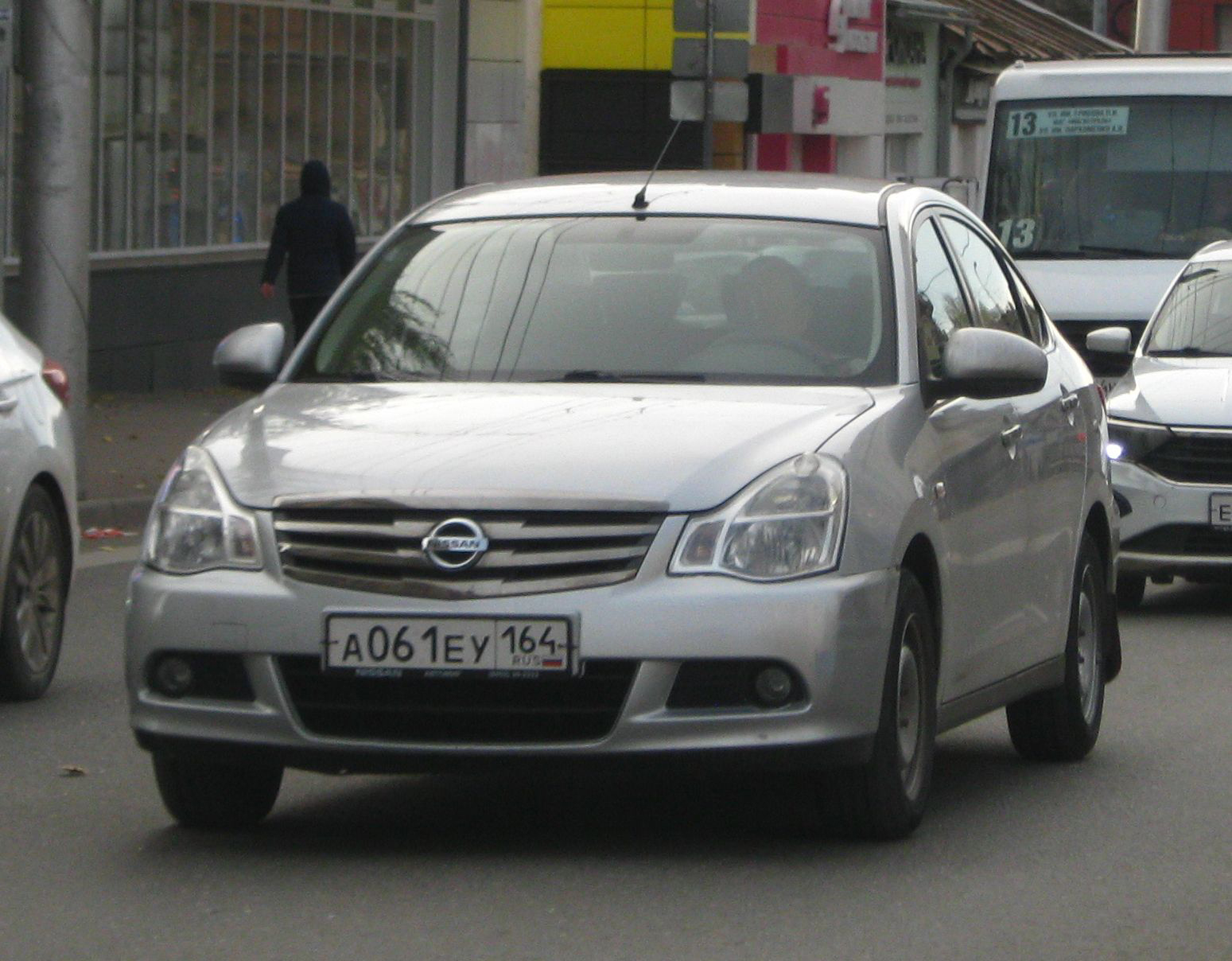 а 061 еу 164, Nissan Almera 3rd gen Sedan (G11; CIS-market), 2012–2018