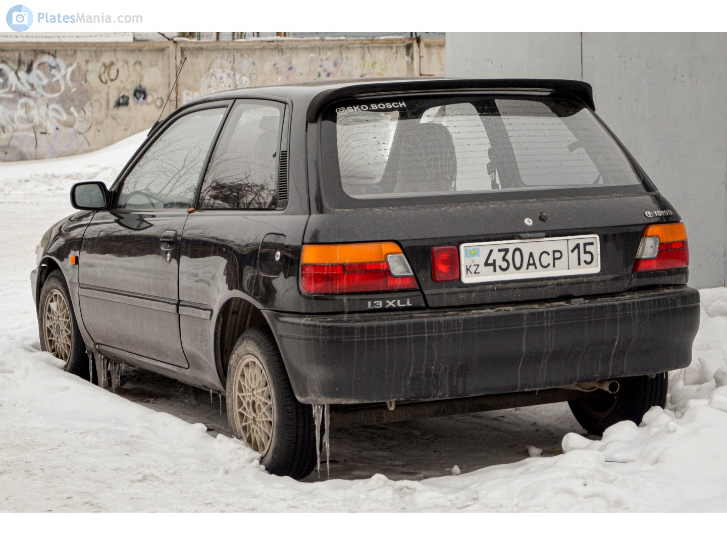 430 ACP 15, Toyota Starlet 4th gen 3-door Hatch (P80), 1989–1995