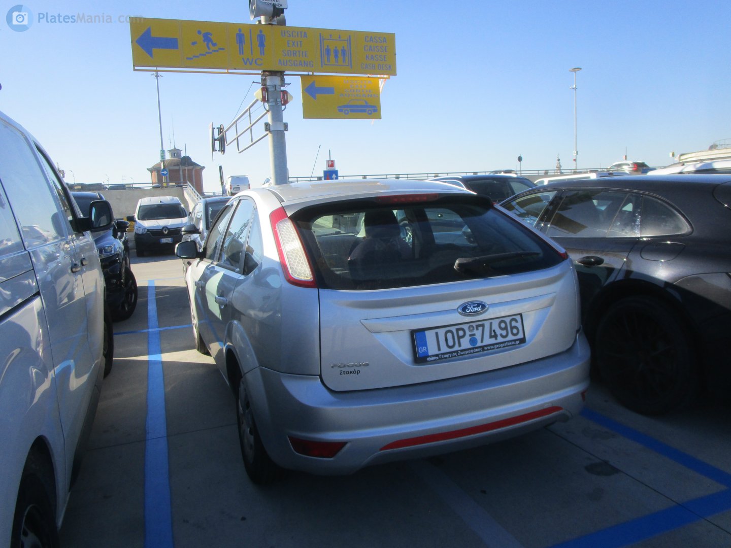 IOP-7496, Ford Focus 2nd gen (Classic) 5-door Hatch (DA3; C307), facelift, 2008–2011 (–2014 for CN- and LATAM-market)