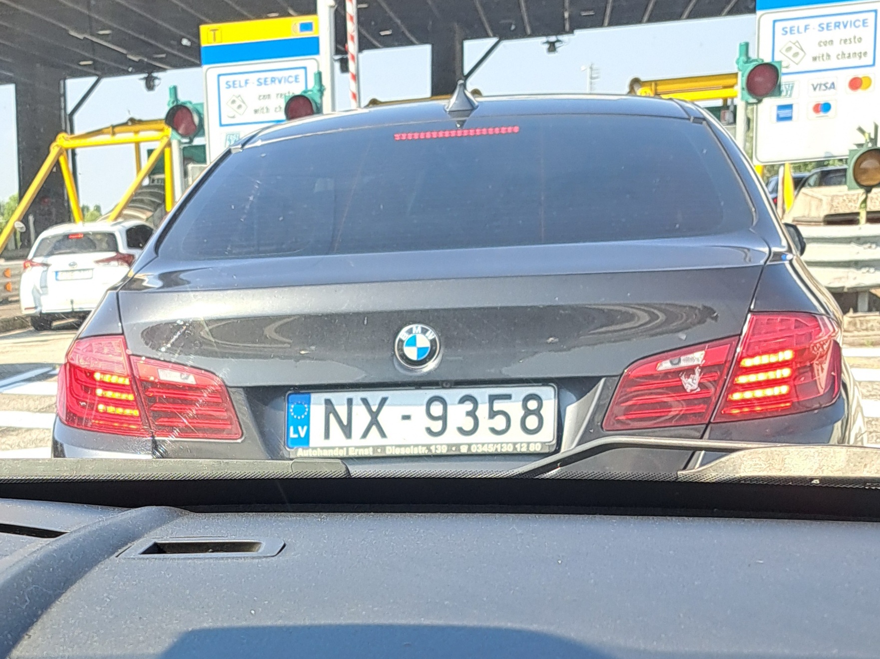 NX-9358, BMW 5 Series 6th gen Sedan (F10/F18), 2010–2017