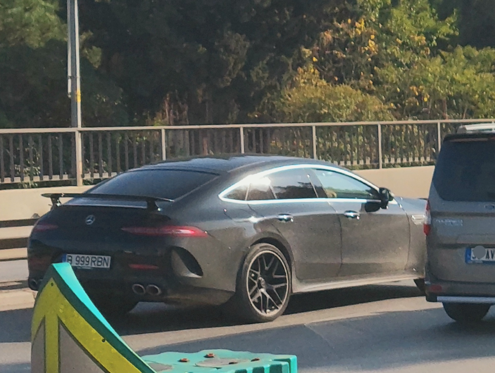 B 999 RBN, Mercedes-Benz AMG GT 4-door Coupé 1st gen (X290), 2018–