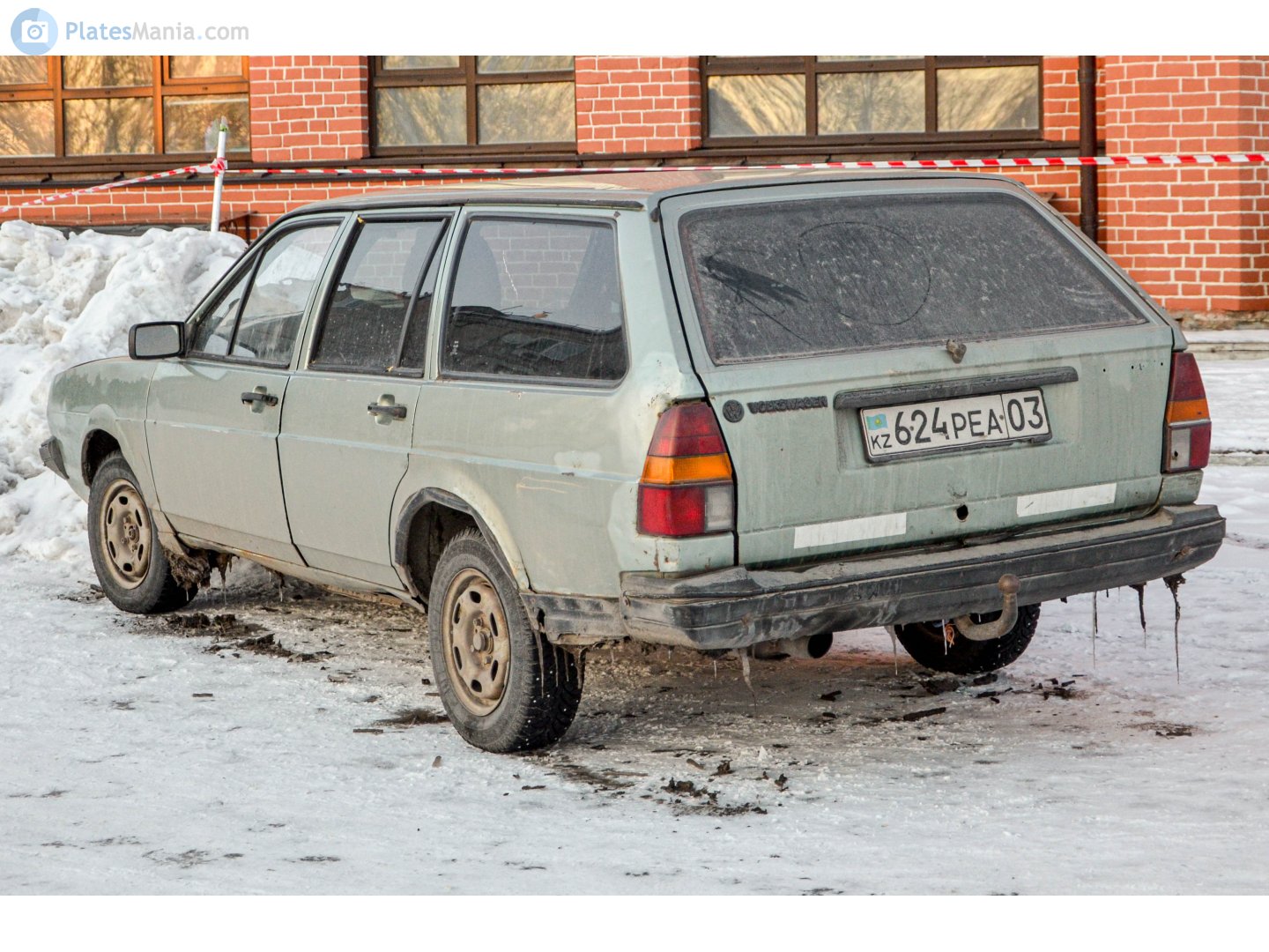 624 PEA 03, Volkswagen Passat 2nd gen Variant (B2; 33B), 1981–1988