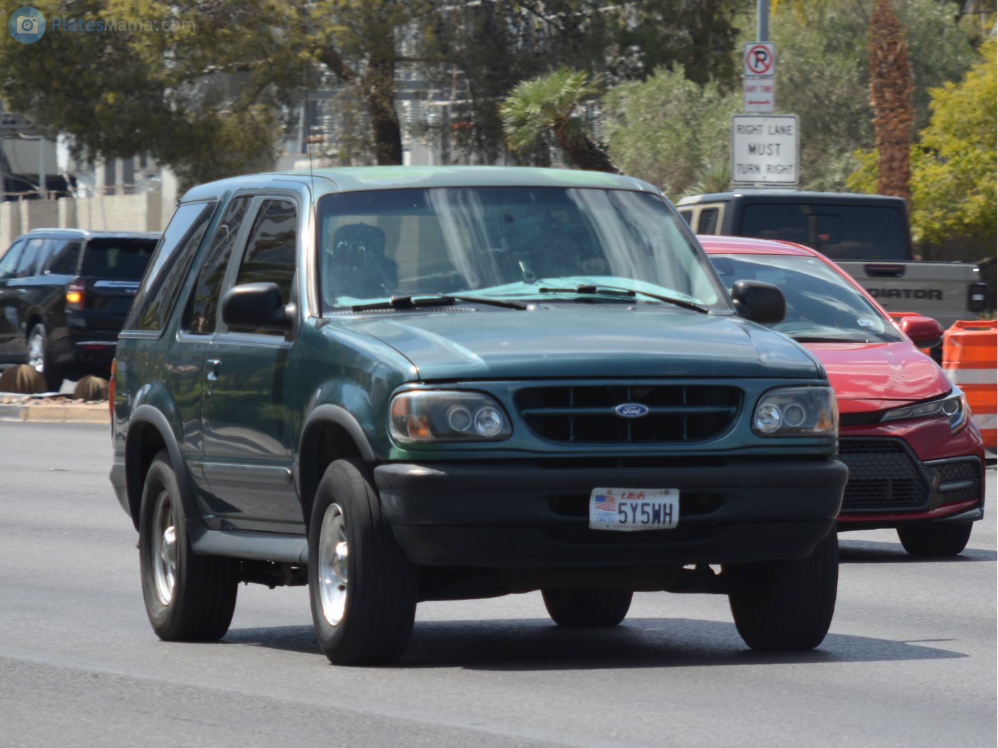 5Y5WH, Ford Explorer 2nd gen Sport 3-door SUV (UN105; NA-market), 1994–2000