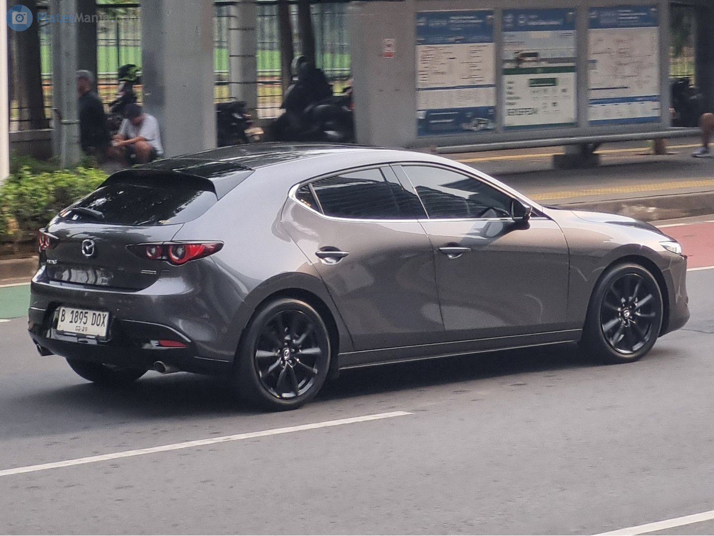 B 1895 DOX, Mazda 3 4th gen Hatch (BP), 2019–