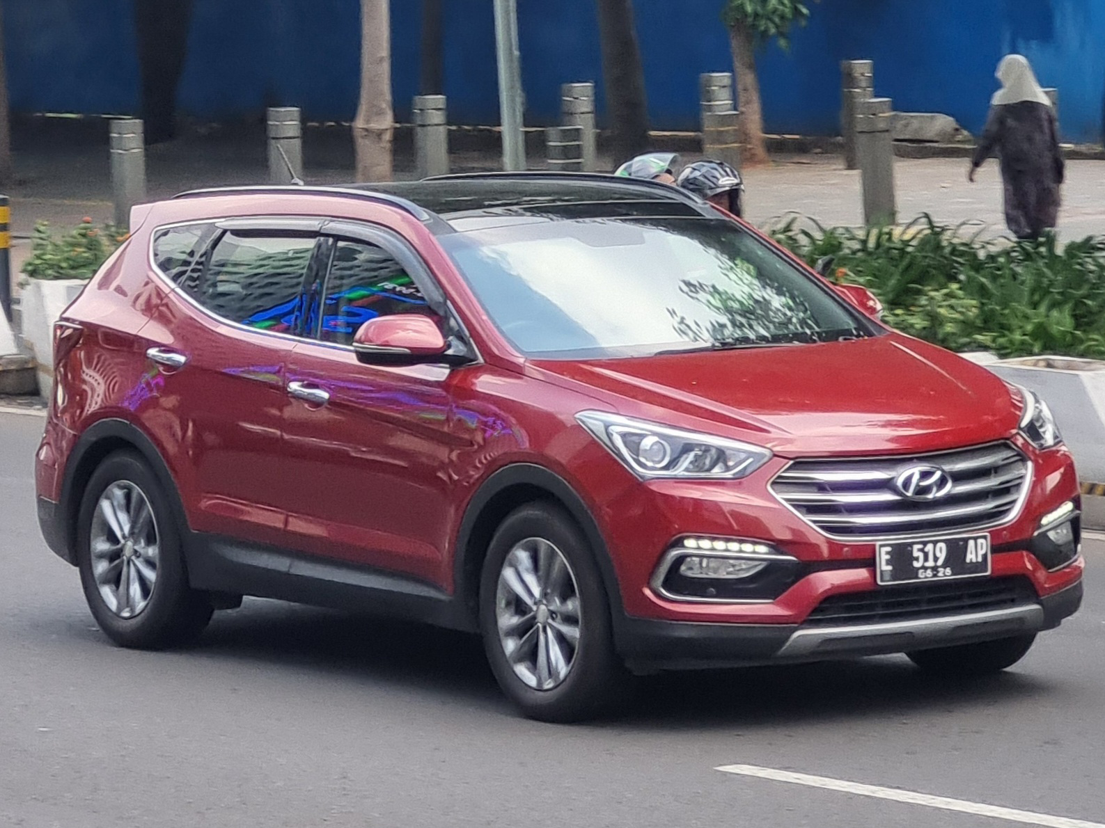 E 519 AP, Hyundai Santa Fe 3rd gen (Sport) (DM), facelift, 2015–2018