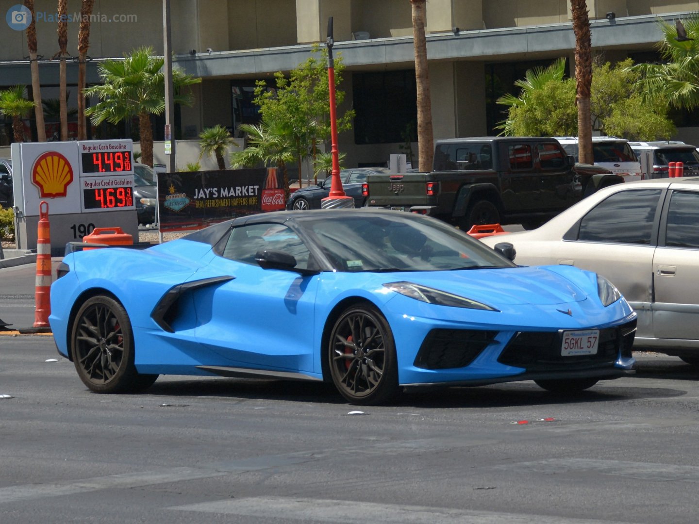 5GKL 57, Chevrolet Corvette 8th gen Convertible (C8), 2020–