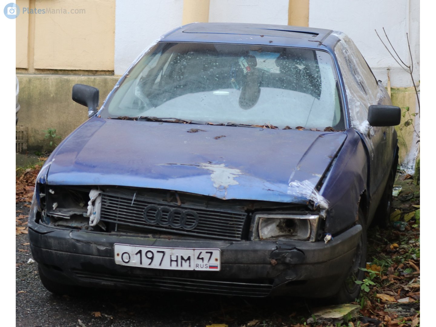 о 197 нм 47, Audi 80 3rd gen (B3/89), 1986–1991