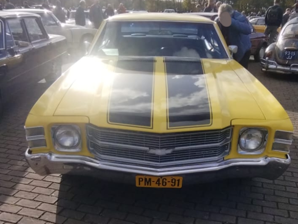 PM-46-91, Chevrolet Chevelle 2nd gen 1971/1972 4-door Sedan (69; A-body), 3rd facelift, 1970–1972