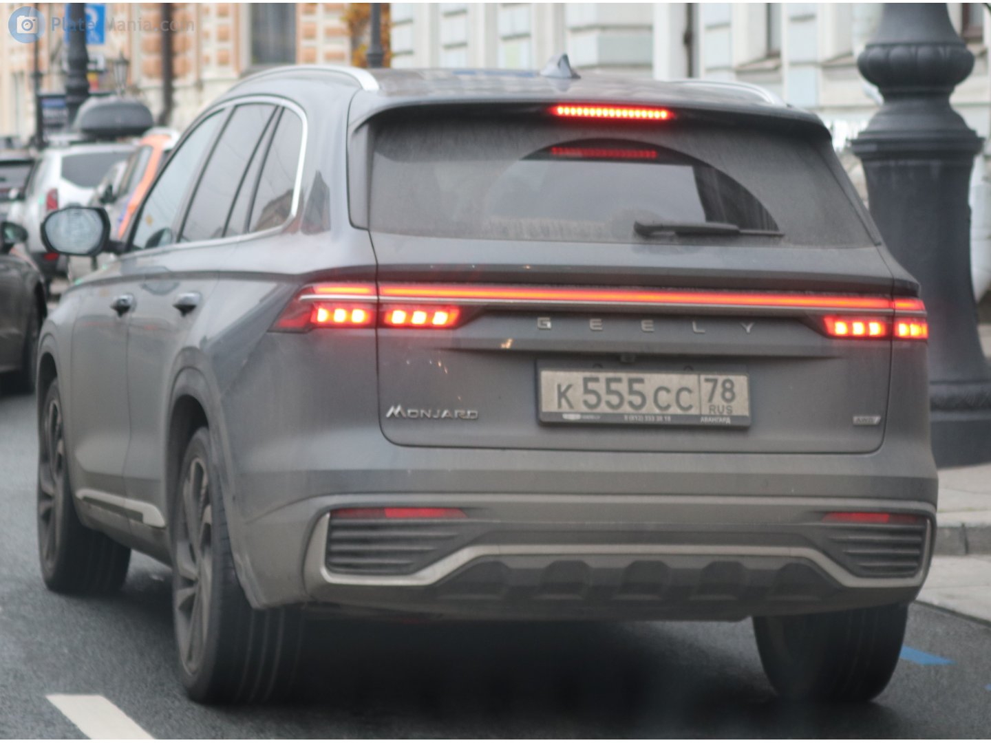 к 555 сс 78, Geely Monjaro 1st gen (KX11), 2021­–