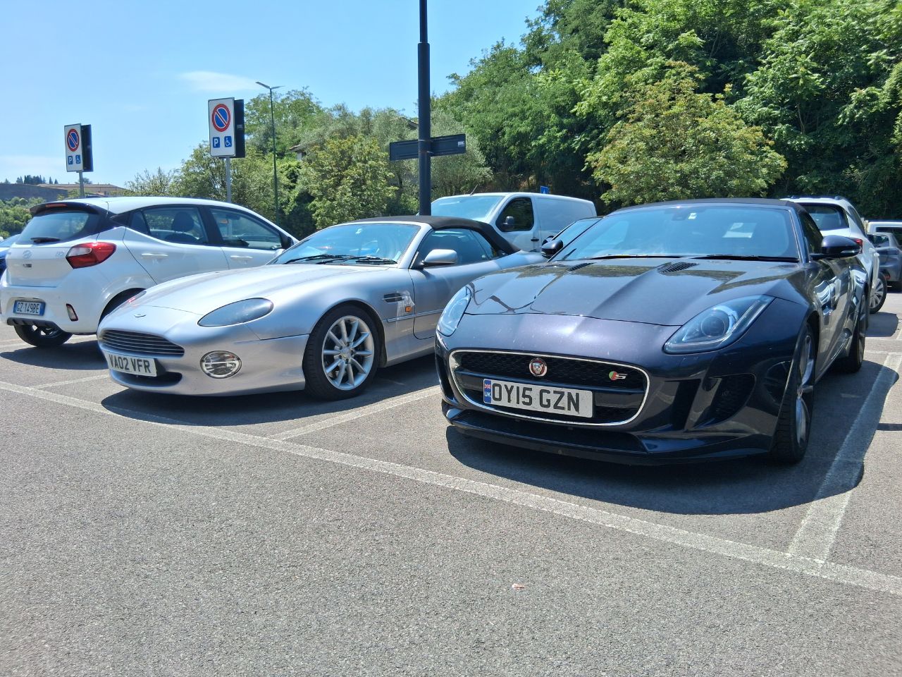 OY15GZN, Jaguar F-Type 1st gen Convertible (X152), 2013–2019