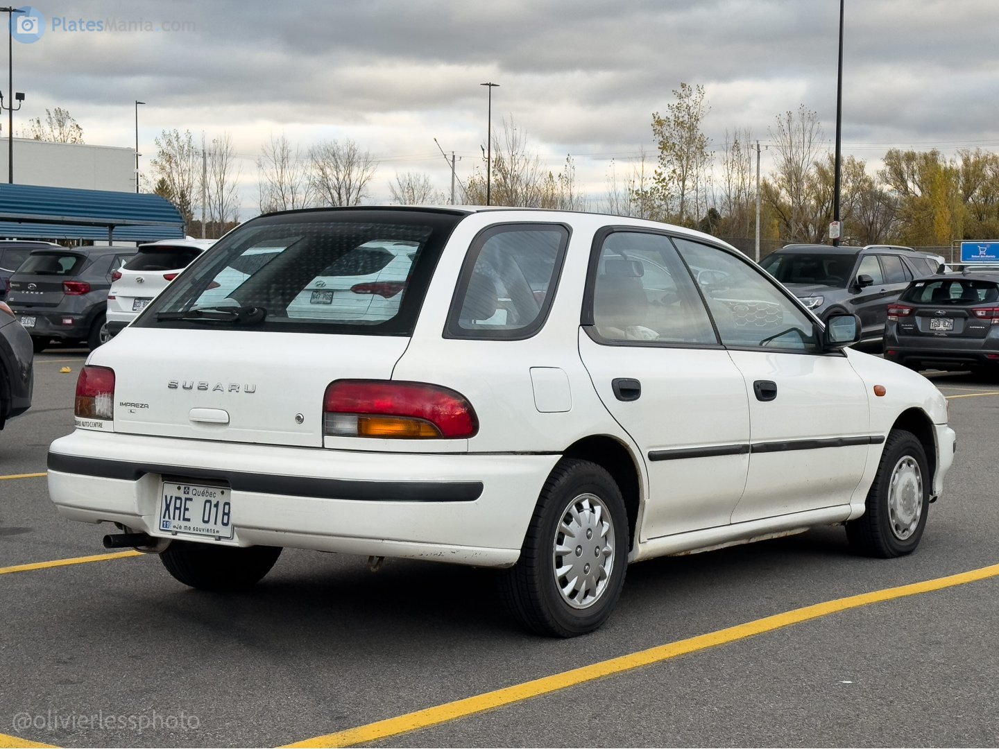 XRE 018, Subaru Impreza 1st gen Wagon (GF), 1992–2001