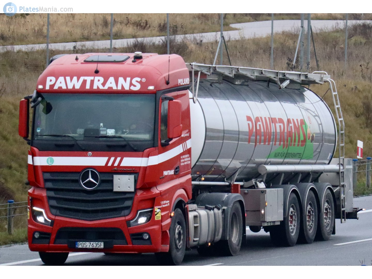POS 7635F, Mercedes-Benz Actros 3rd gen (MP4/MP5), 2011–