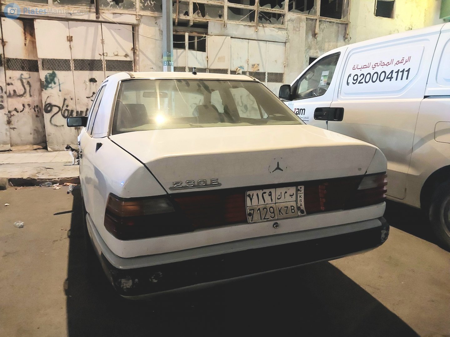 7129 KZB, Mercedes-Benz E-Klasse 1st gen Sedan (W124), 1984­–1995