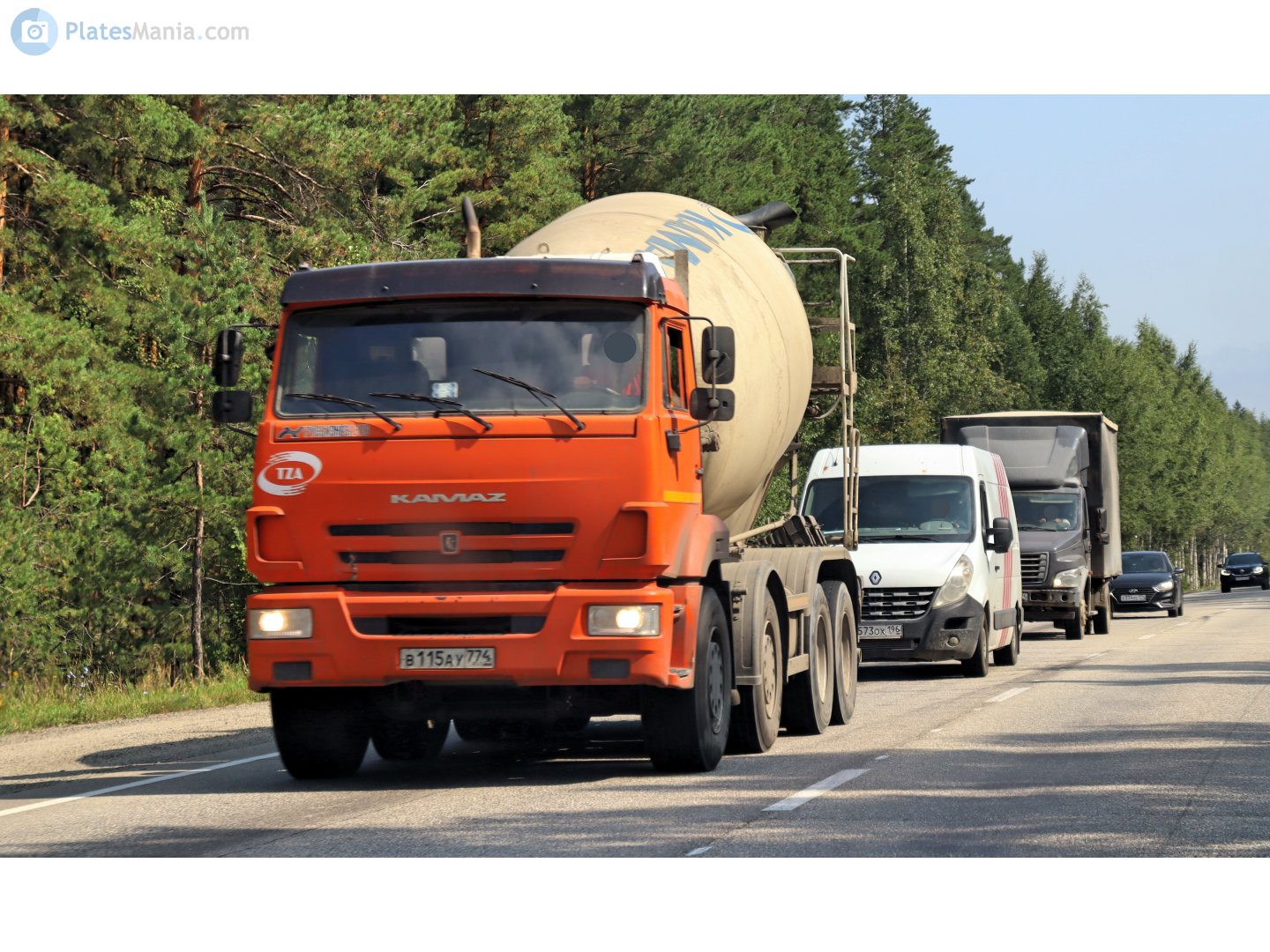 в 115 ау 774, KamAZ 6520 65201, 2009­–