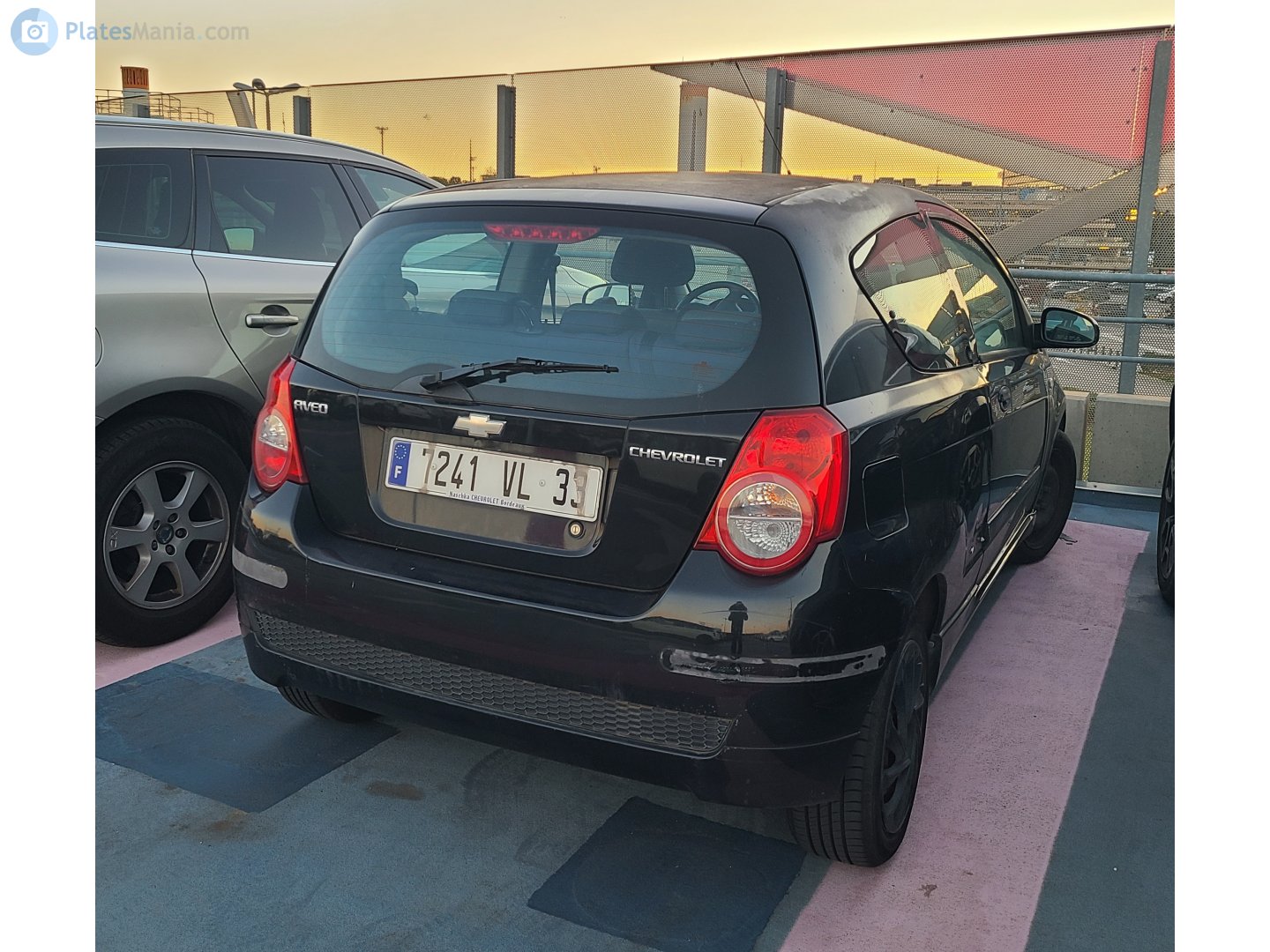 7241 VL 33, Chevrolet Aveo 1st gen 3-door Hatch (T250), facelift, 2008–2016