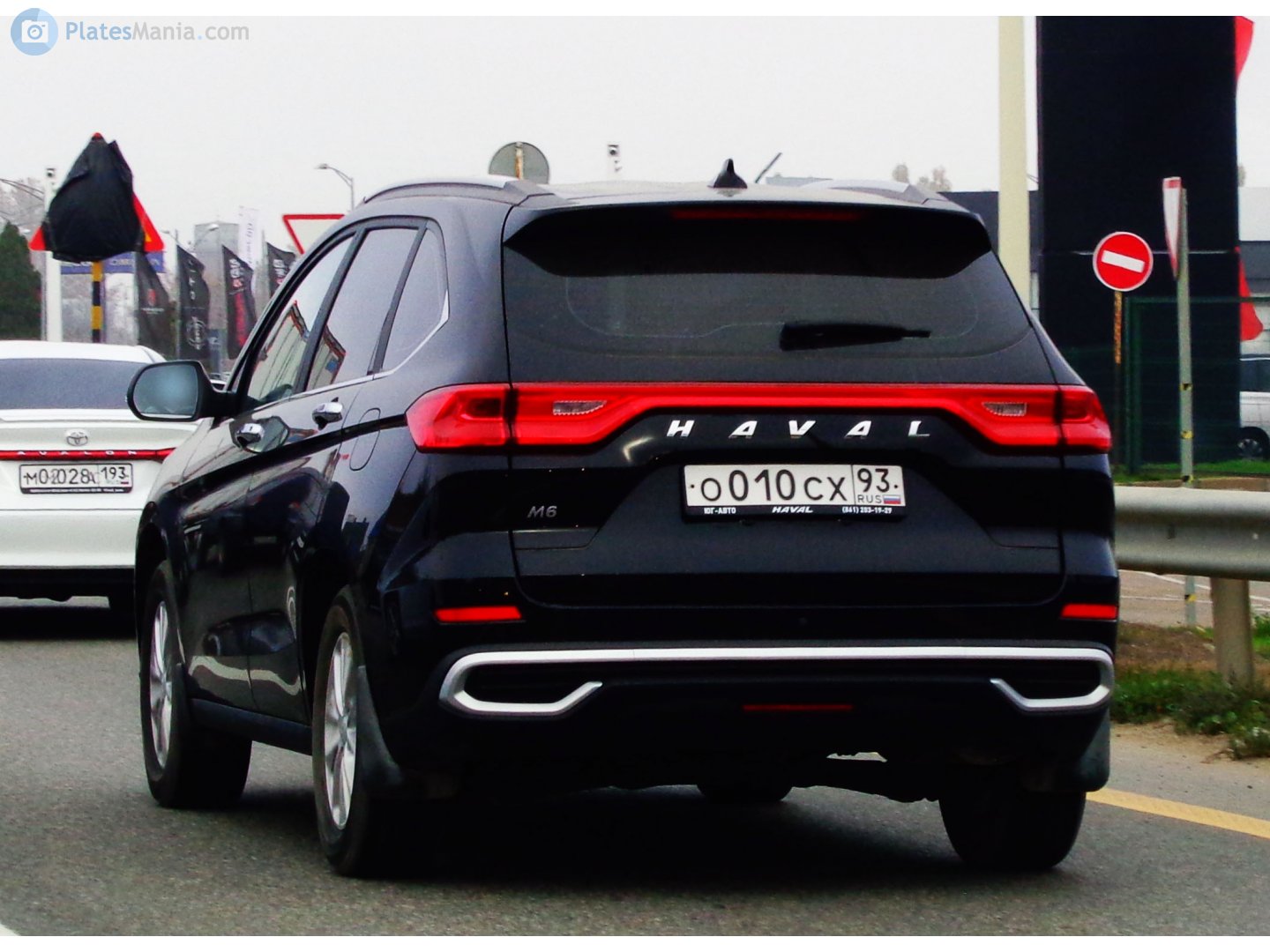 о 010 сх 93, Haval M6 2nd gen (Plus), 2021–