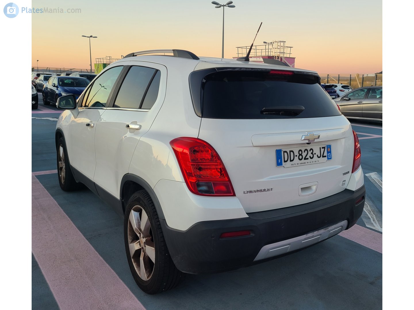 DD-823-JZ, Chevrolet Trax 1st gen (U200), 2013–2016