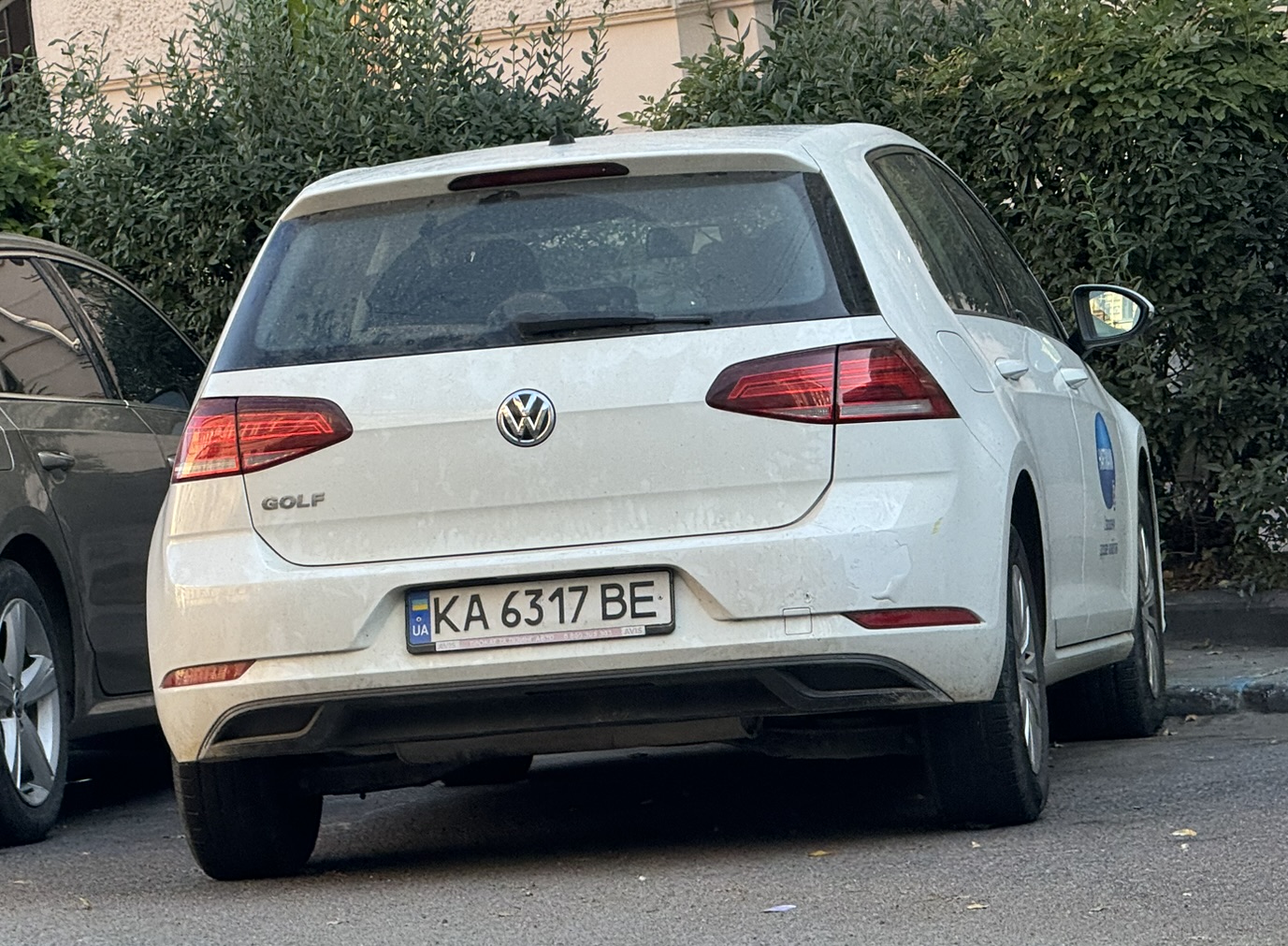 KA 6317 BE, Volkswagen Golf 8th gen Hatch (CD1), 2020–