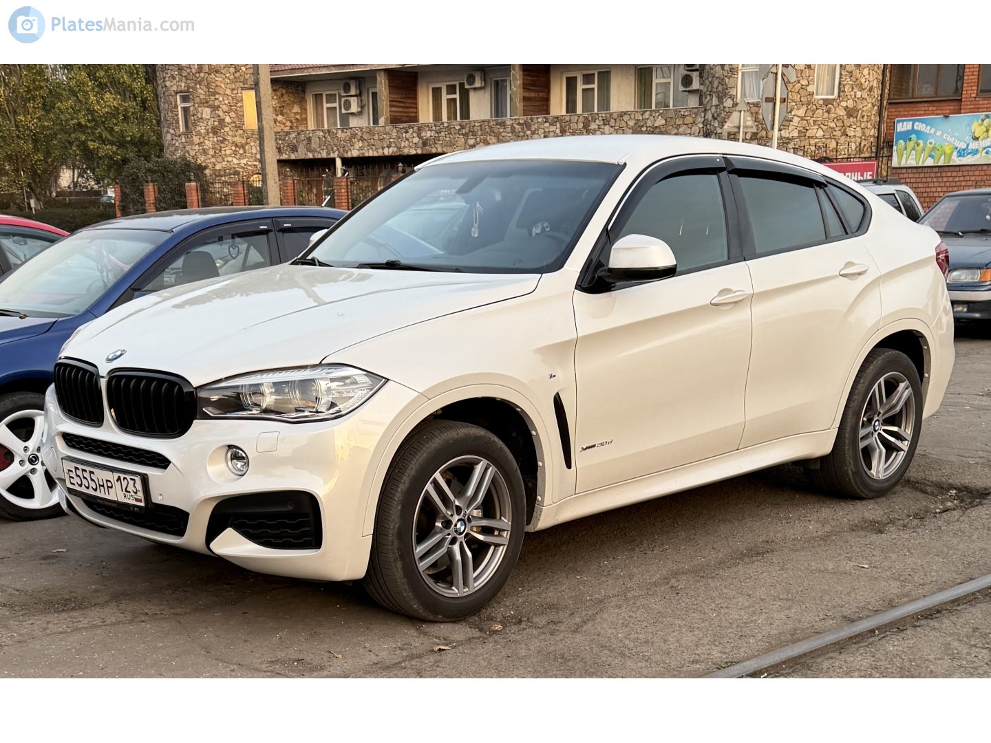 е 555 нр 123, BMW X6 2nd gen (F16), 2014–2019