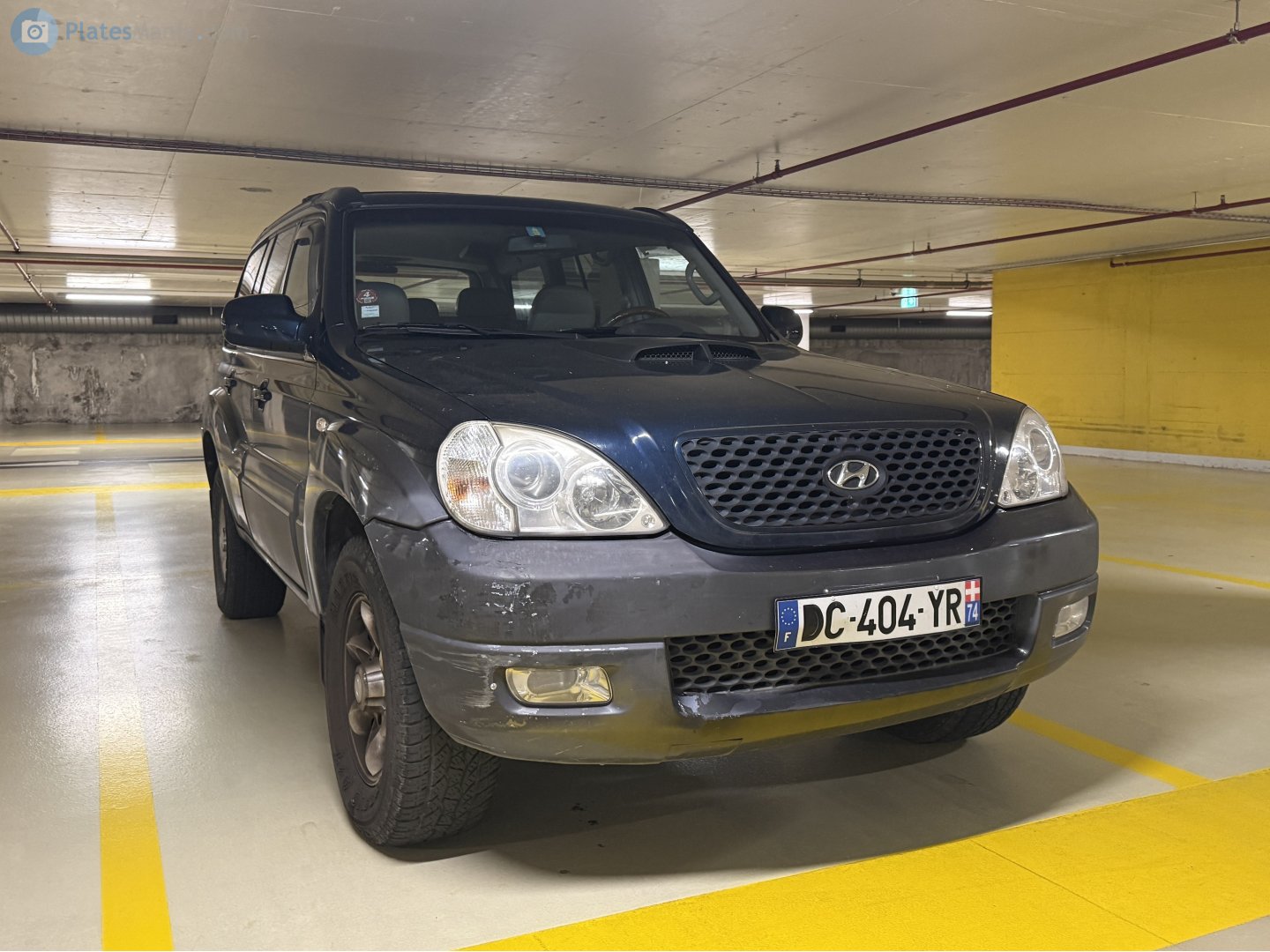 DC-404-YR, Hyundai Terracan 1st gen (HP), 2001–2007