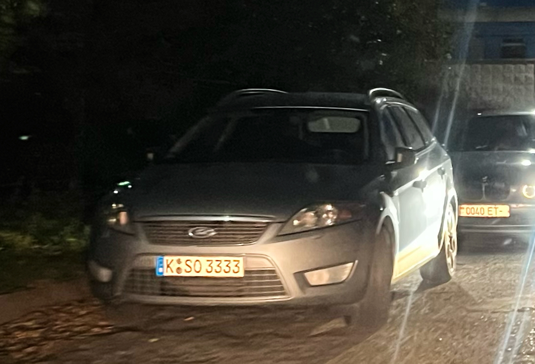 K SO 3333, Ford Mondeo 3rd gen Turnier Wagon (Mk4; CD345), 2007–2010