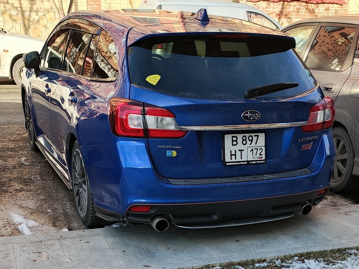 в 897 нт 172, Subaru Levorg 1st gen (VM), 2014–2020