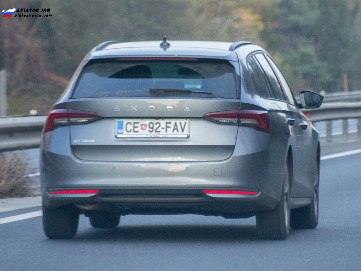 CE 92-FAV, Skoda Octavia 4th gen Combi (NX5), facelift, 2024–