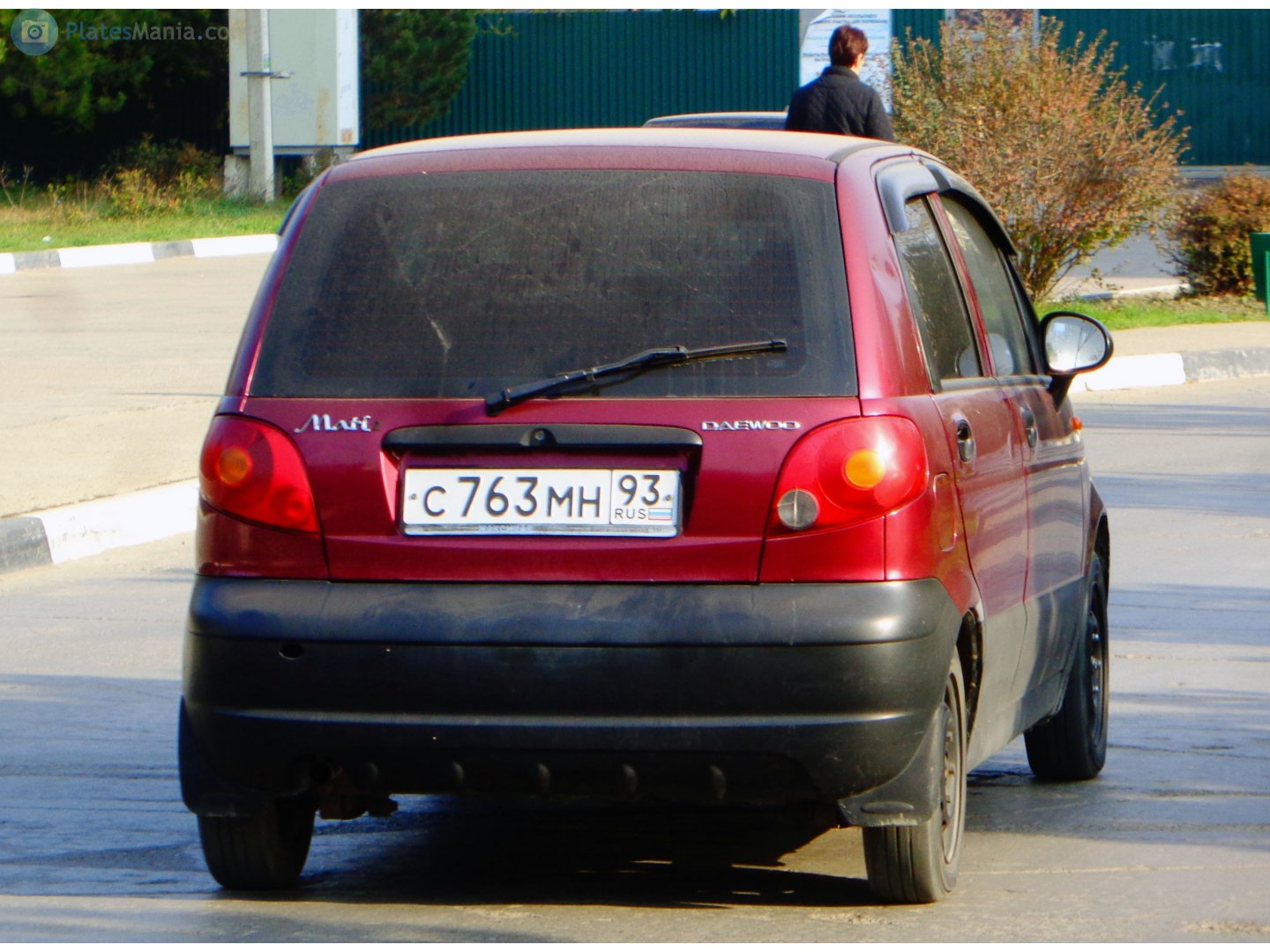 с 763 мн 93, Daewoo Matiz 1st gen (M150), facelift, 2000­–2011  (­–2015 for CIS-market)